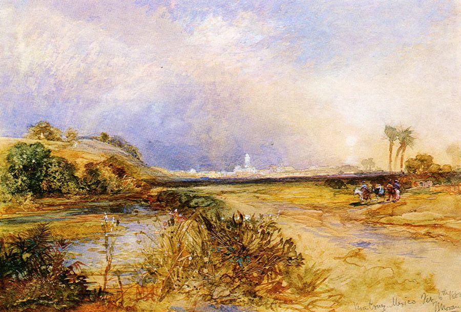 Thomas Moran Vera Cruz, Mexico